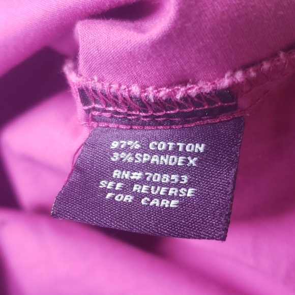 Andrew & Co. Fuscia Blouse - Picture 7 of 7